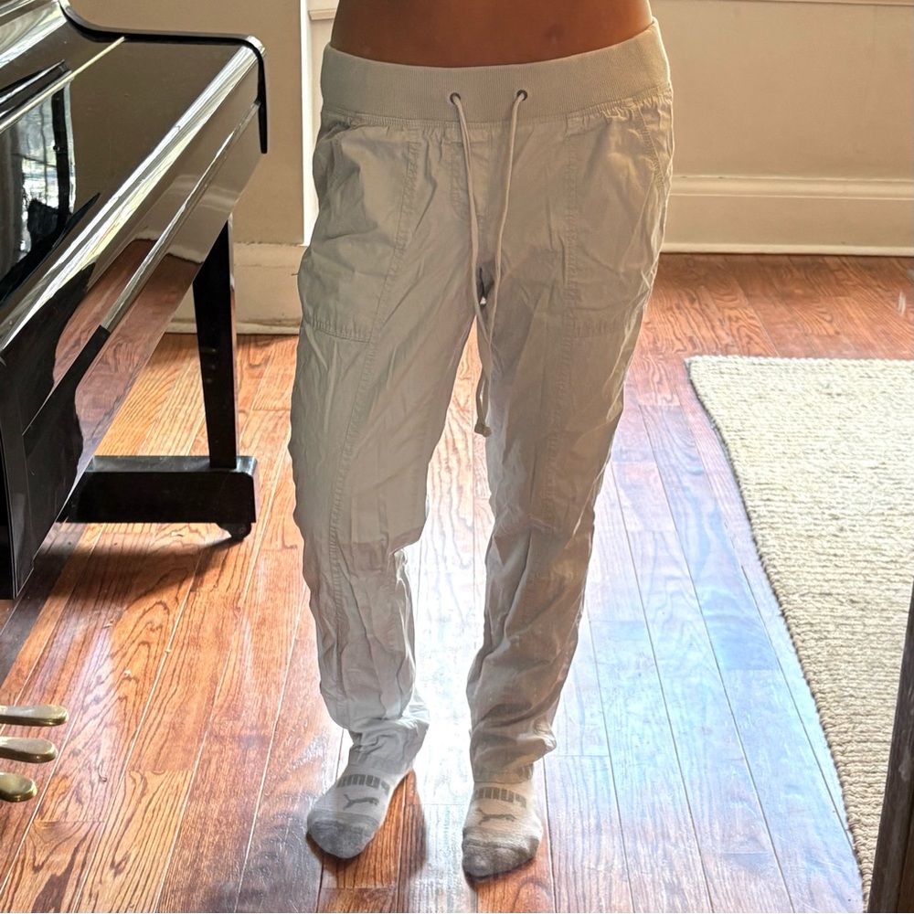 Vintage GAP Baby Blue Drawstring Low Rise Cargo Jogger Pants